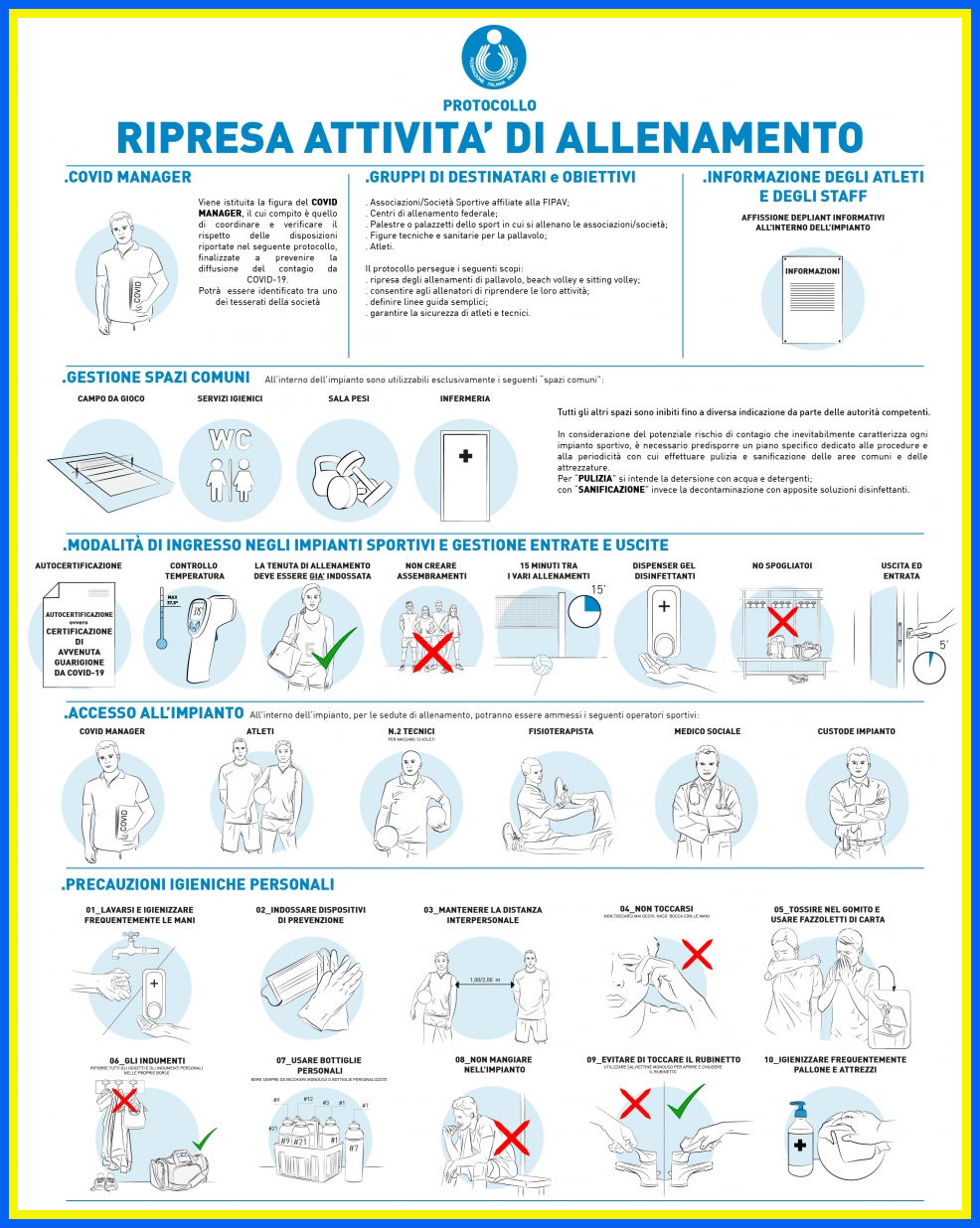 tavola.ripresa allenamenti